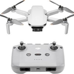 DJI Mini 4K, Drone with 4K UHD Camera for Adults, Under 249 g, 3-Axis Gimbal Stabilization, 10km Video Transmission, Auto Return, Wind Resistance, 1 Battery for 31-Min Max Flight Time, Intelligent